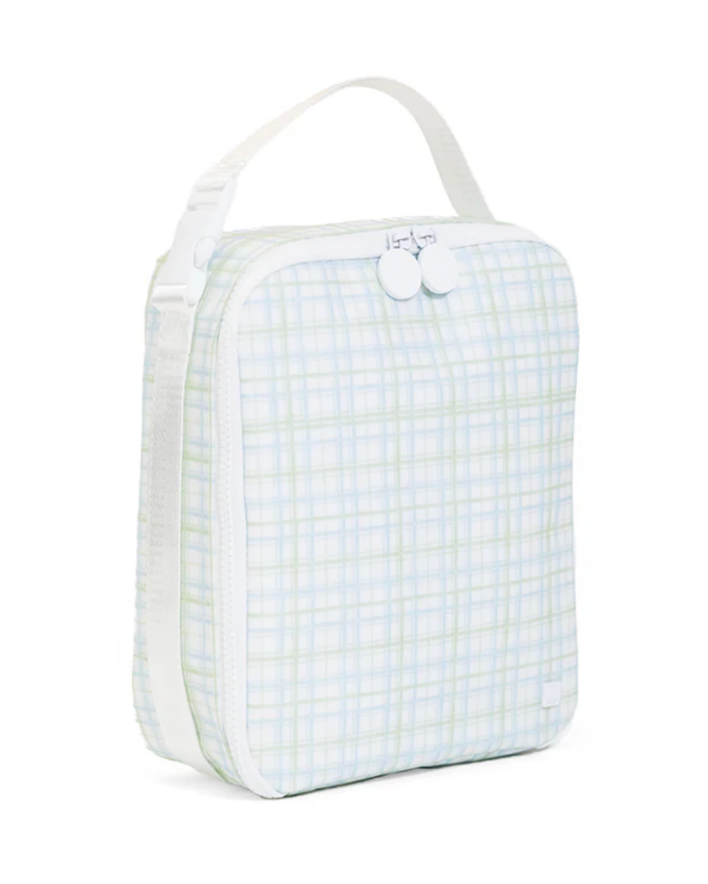 TRVL Insulated Lunch Bag - Classic Plaid Green