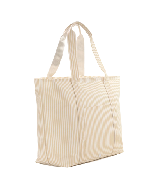 TRVL Jumbo Tote - Pimlico Stripe Sand