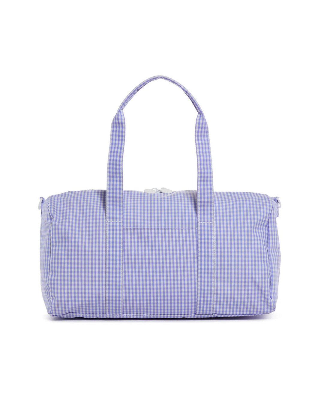 TRVL Weekender Duffel Bag - Gingham Lilac