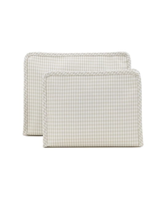 TRVL Roadie - Gingham Pearl Grey