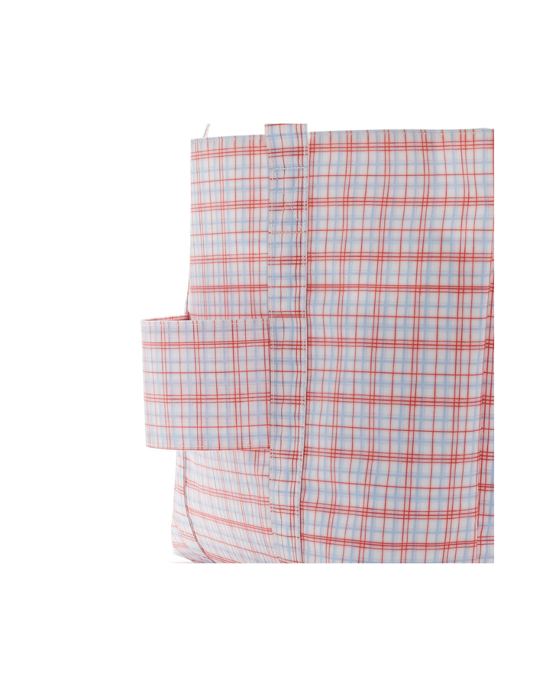 TRVL Jumbo Tote - Classic Plaid Red