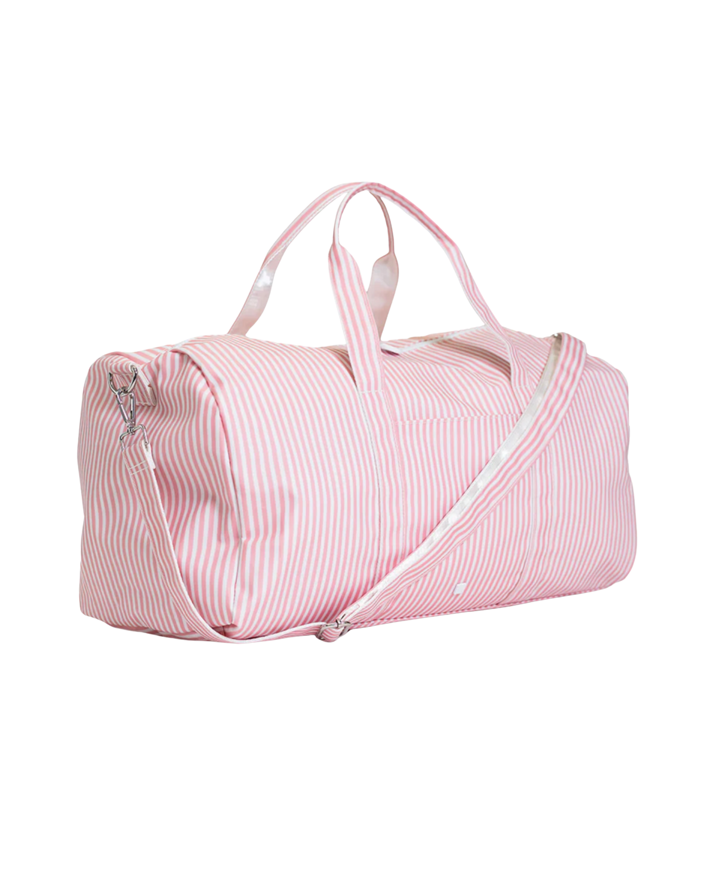 TRVL XL Weekender Duffel Bag - Pimlico Stripe Dusty Rose