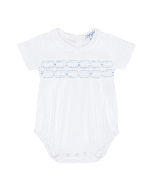 Nellapima Signature Smocked Boys Bubble