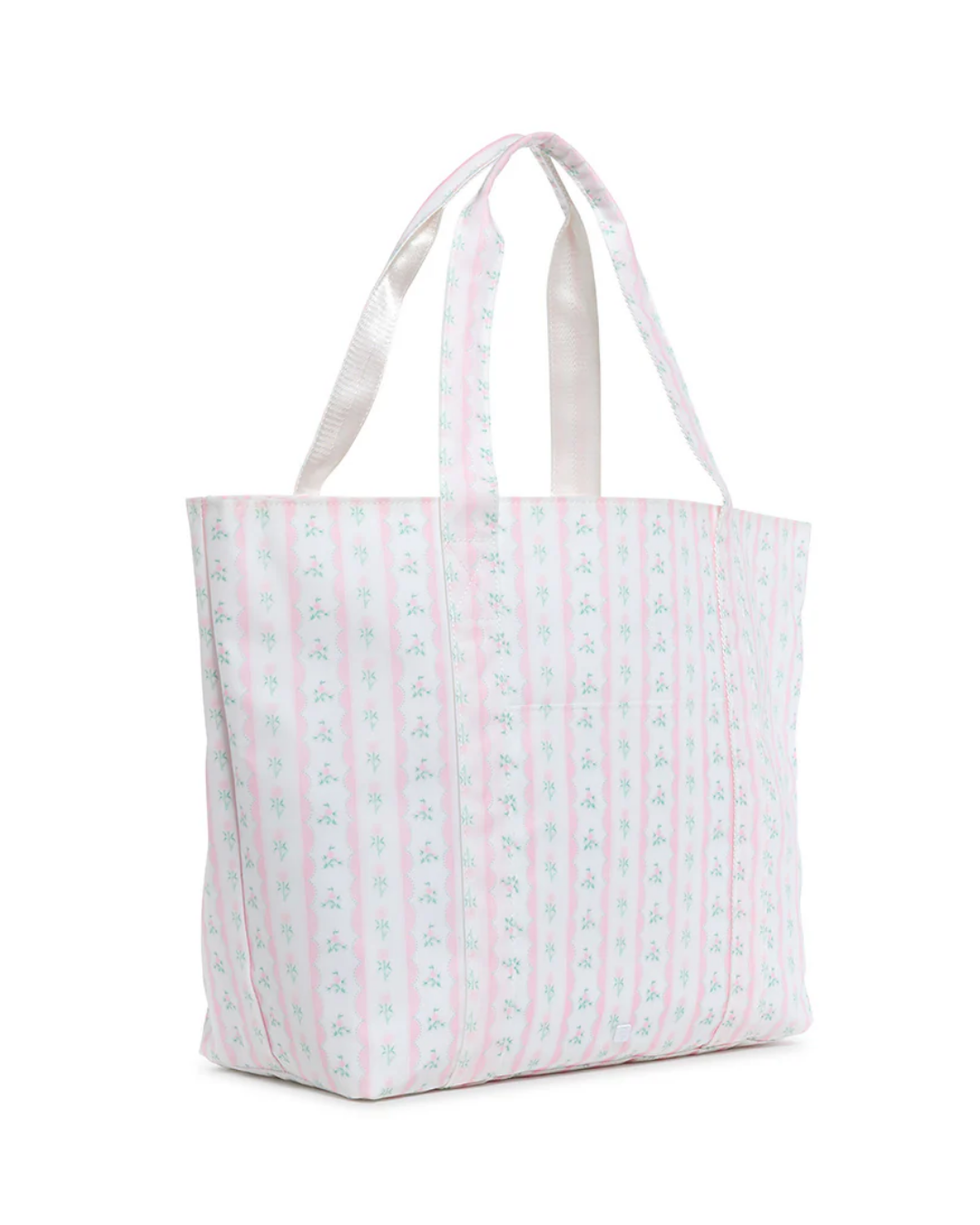 TRVL Jumbo Tote - Ribbon Floral Pink