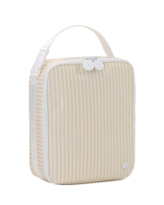 TRVL Insulated Lunch Bag - Pimlico Stripe Sand