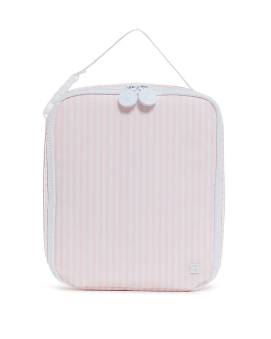 TRVL Insulated Lunch Bag - Pimlico Stripe Pink