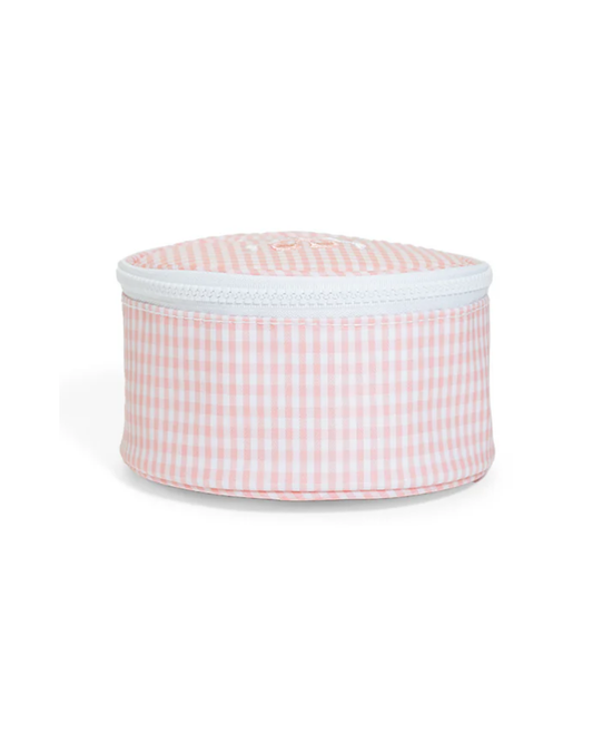 TRVL Jewel Round Case - Ballet Pink