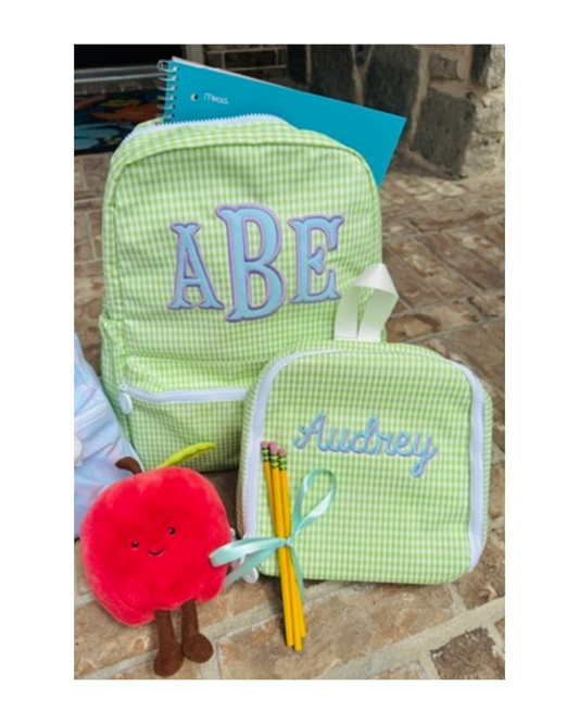 TRVL Backpacker - Gingham Leaf