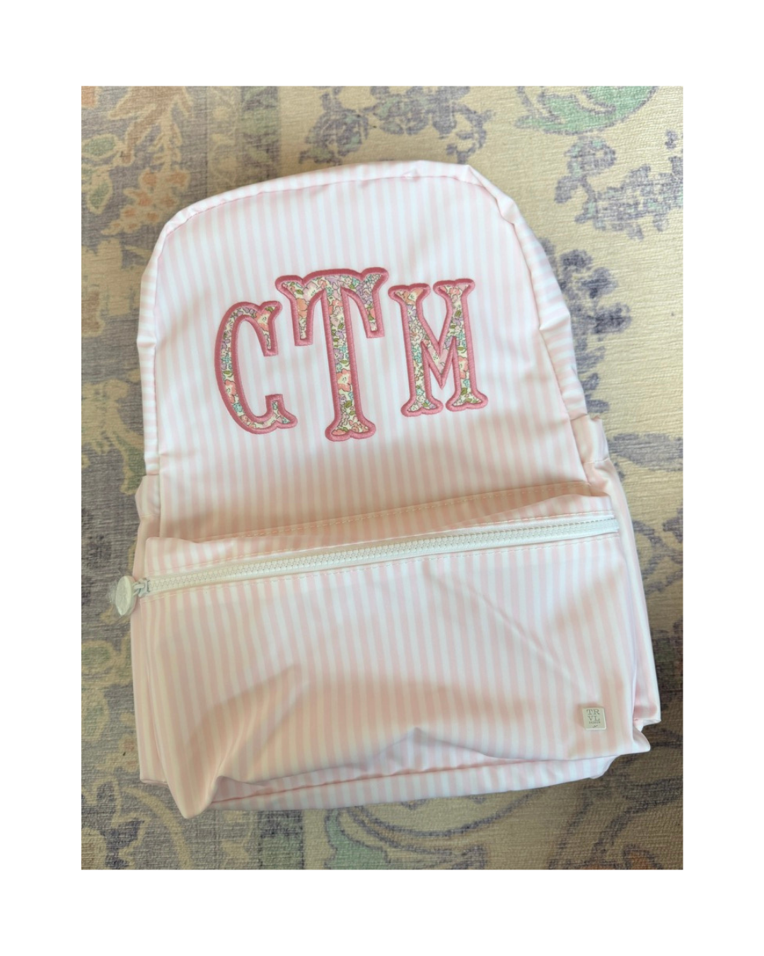 TRVL Backpacker - Pimlico Stripe Pink