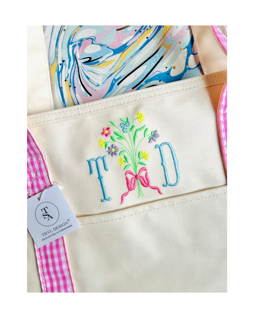 TRVL Maxi Tote - Coated Canvas