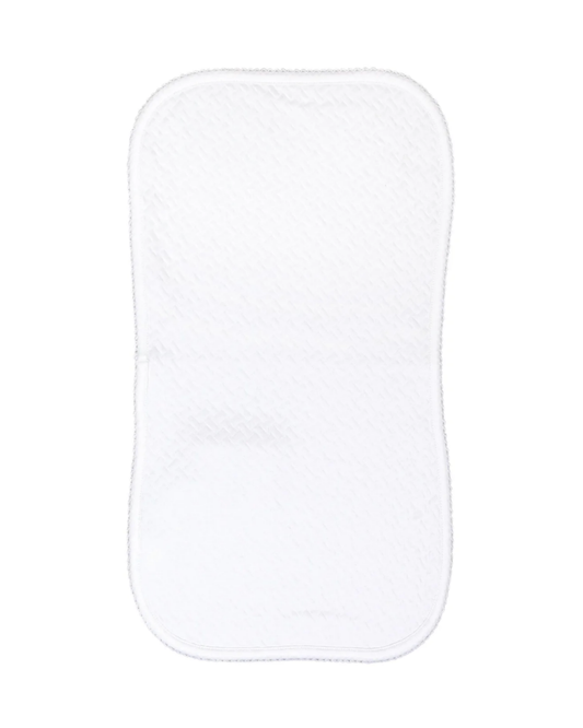 Nellapima Basket Weave Baby Burp Cloth