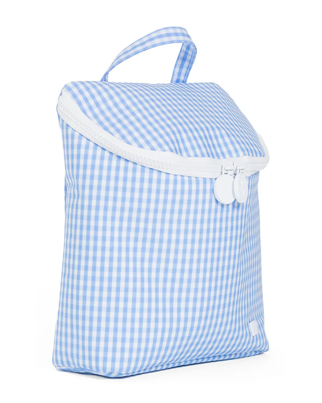 TRVL Take Away Insulated Lunch Bag - Gingham Sky