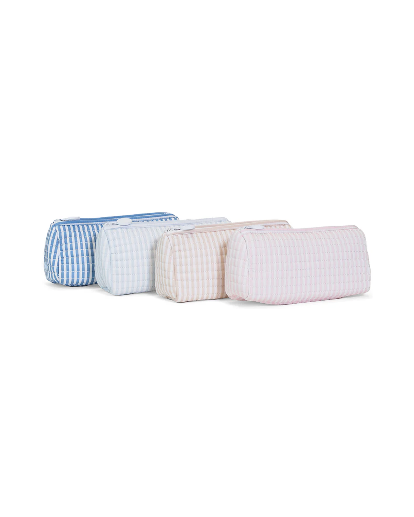 TRVL Quilted Pochette Bag - Pimlico Stripe Chambray
