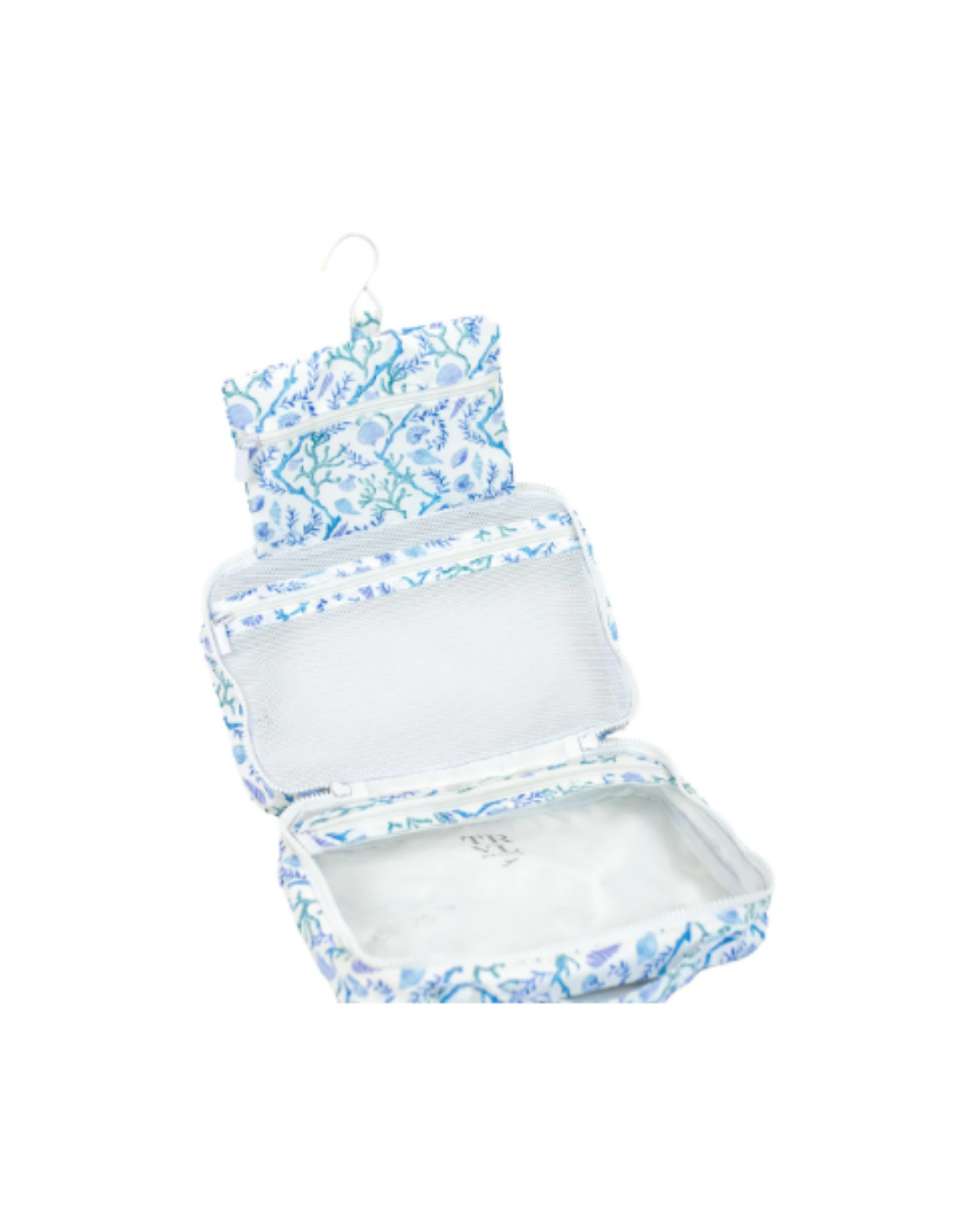 TRVL Bundle Up Hanging Toiletry Bag - Coral Vine