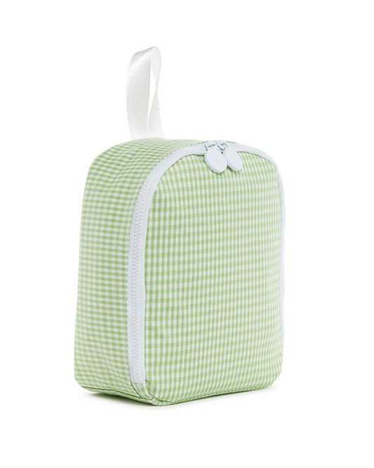 TRVL Bring It Lunch Bag - Gingham Leaf