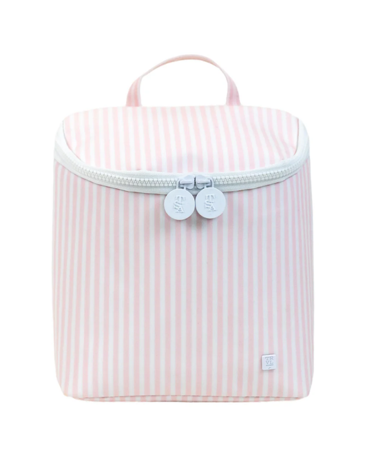 TRVL Take Away Insulated Lunch Bag - Pimlico Stripe Pink