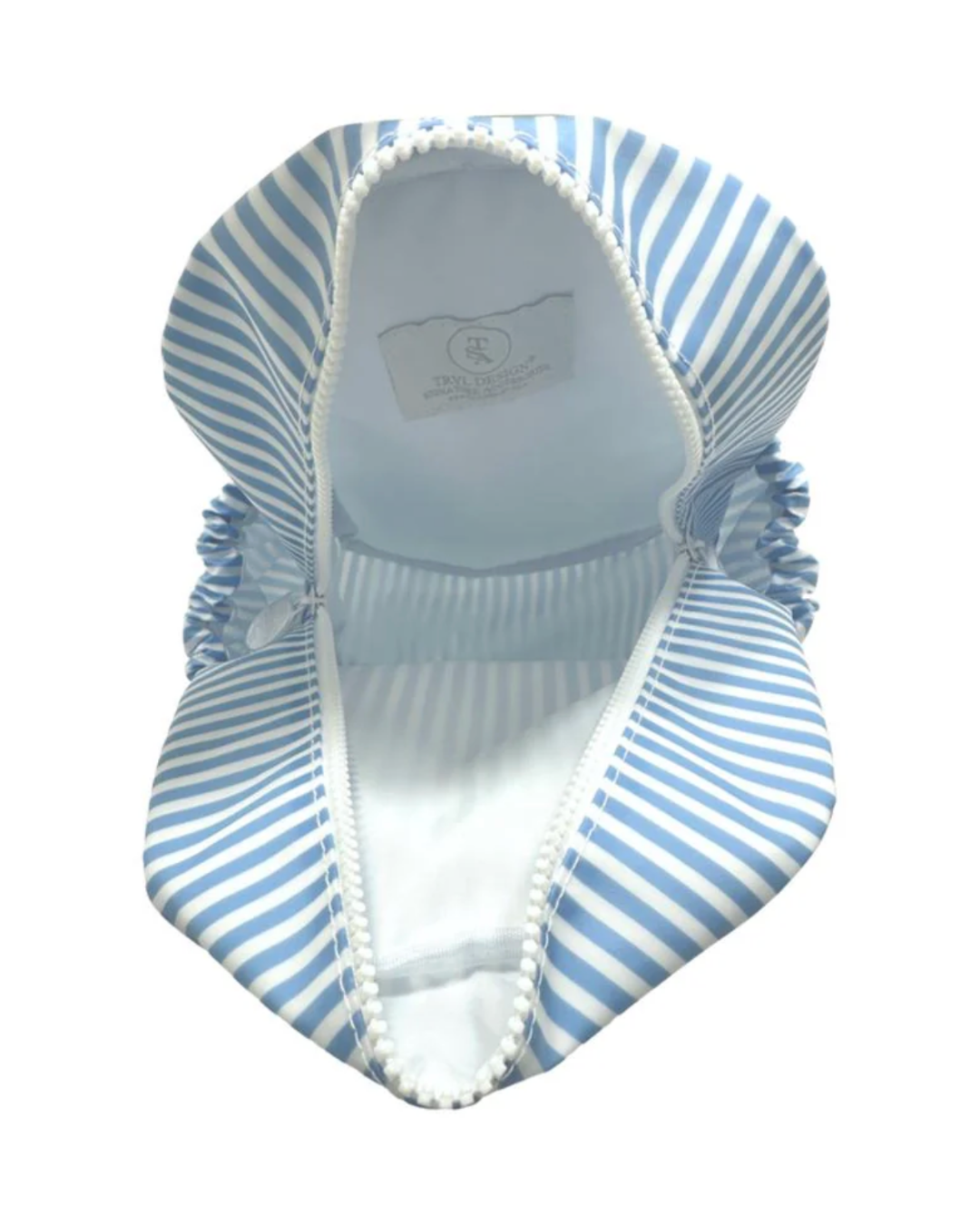 TRVL Mini Backer - Pimlico Stripe Chambray