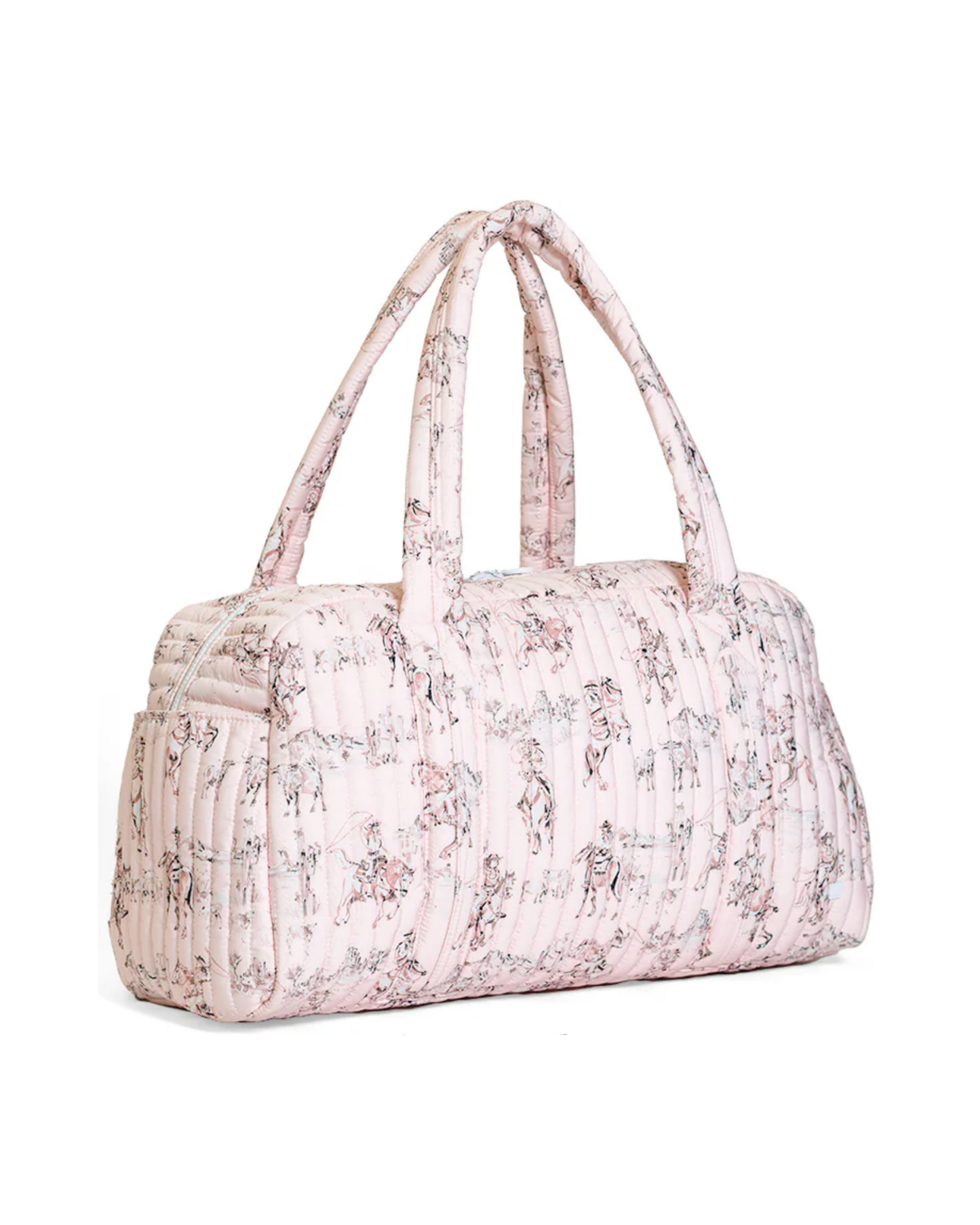 TRVL Quilted Grande Duffel Bag - Cowgirl Toile