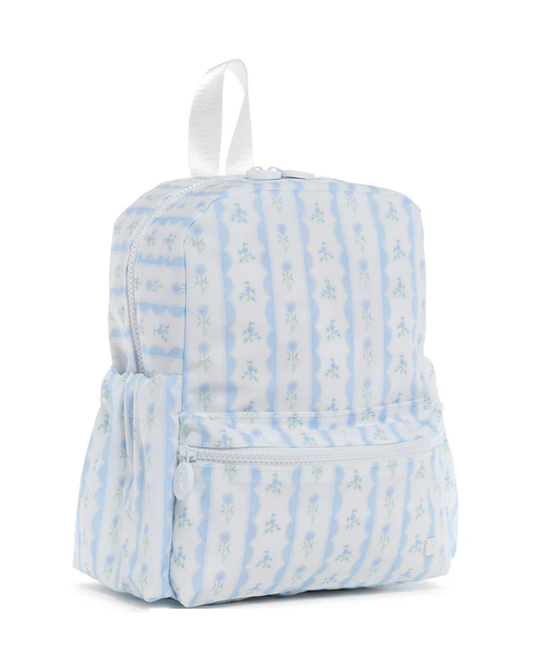 TRVL Mini Backer - Ribbon Floral Blue