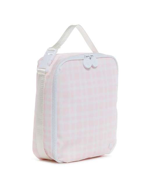 TRVL Insulated Lunch Bag - Pimlico Plaid Pink