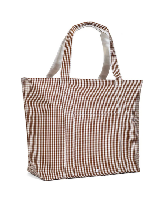 TRVL Jumbo Tote - Coco Gingham