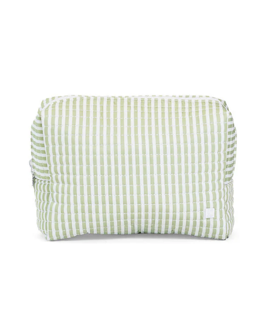 TRVL Quilted Everyday Bag - Pimlico Stripe Sage