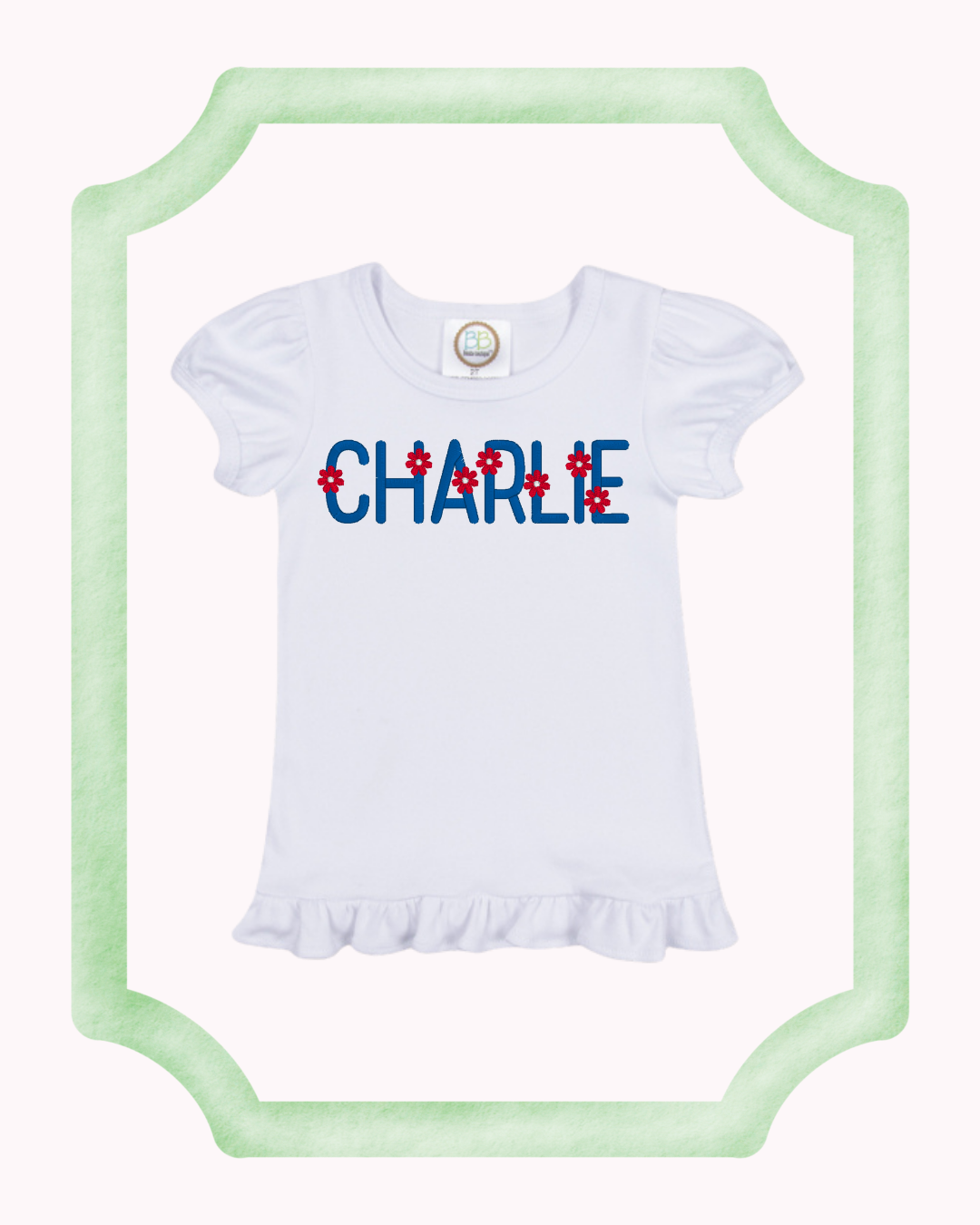 Girls Patriotic Tshirt