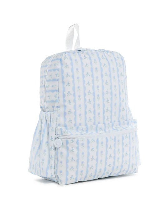 TRVL Backpacker - Ribbon Floral Blue