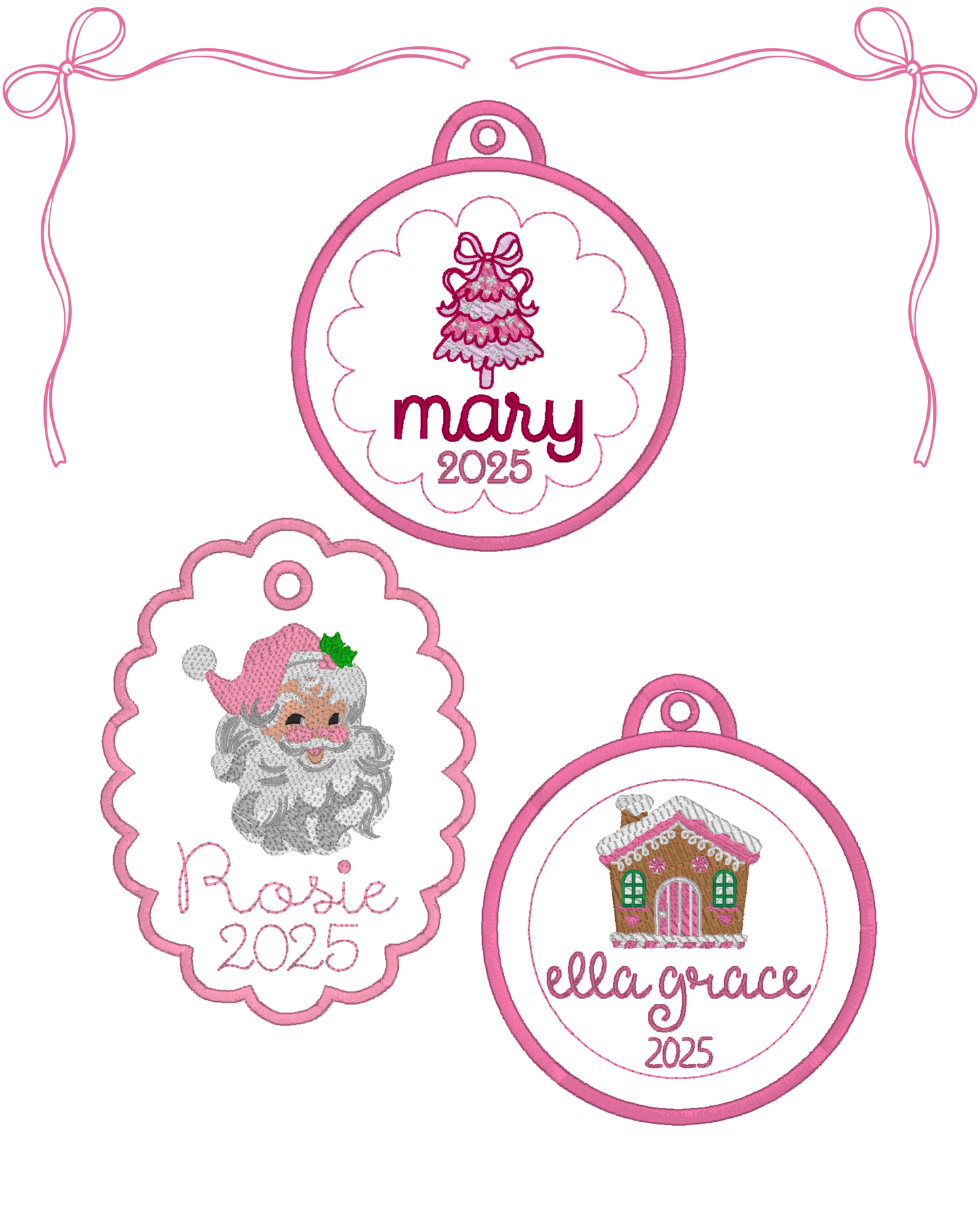 Girls Christmas Ornament