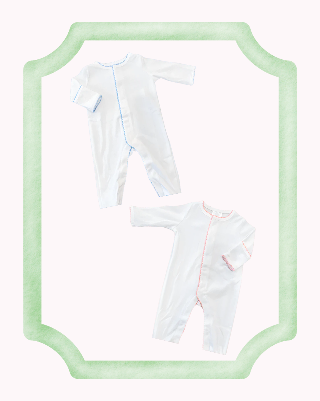 Picot Trim Footie