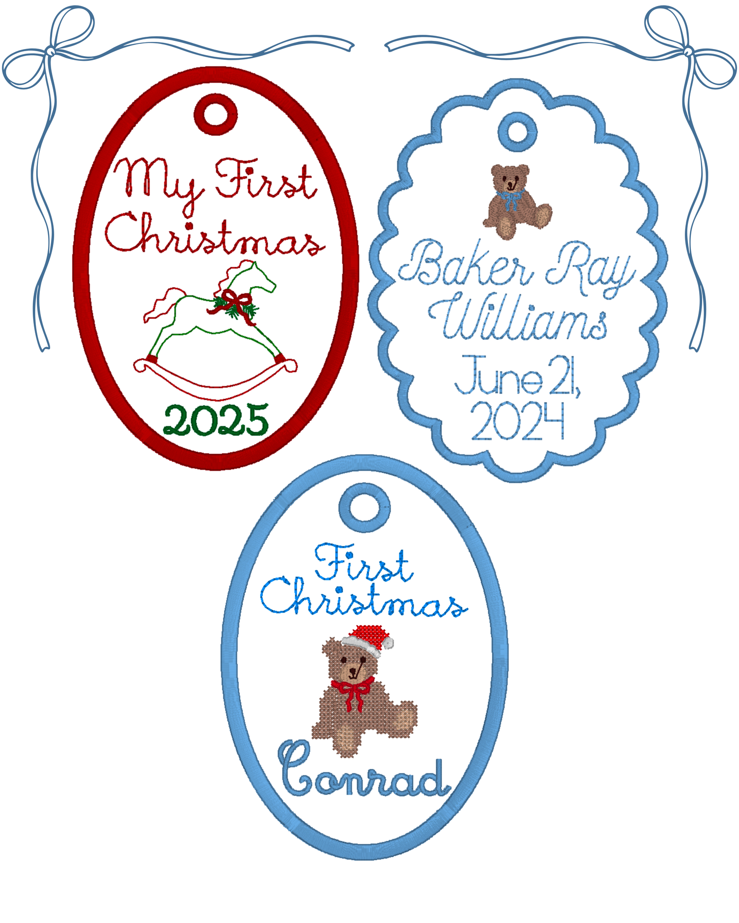 Boys Christmas Ornament