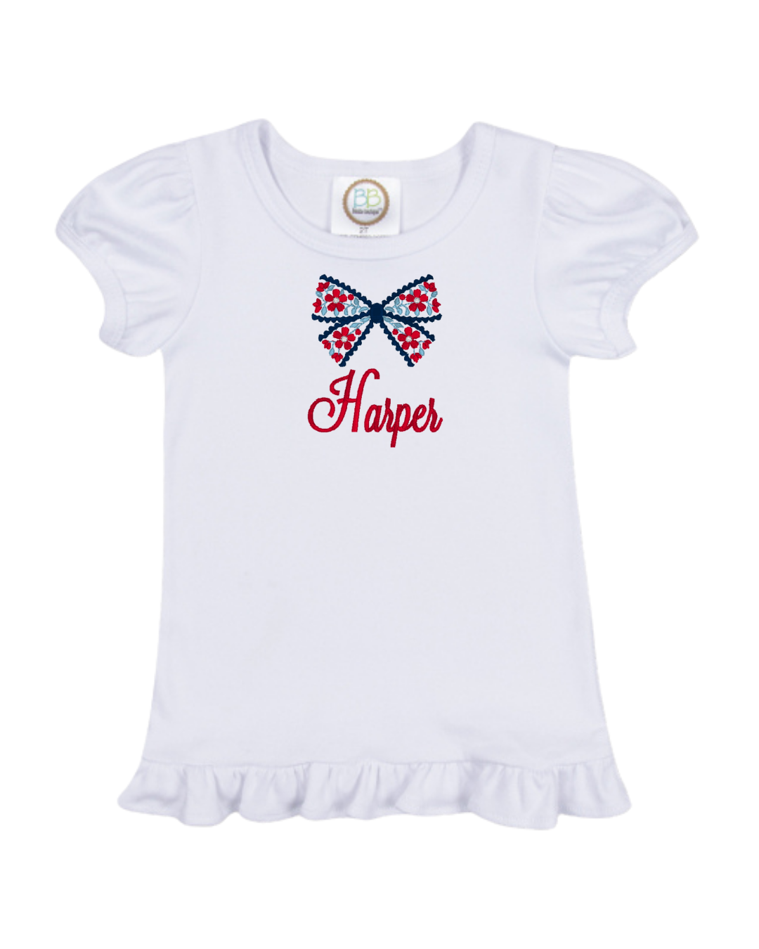 Girls Patriotic Tshirt