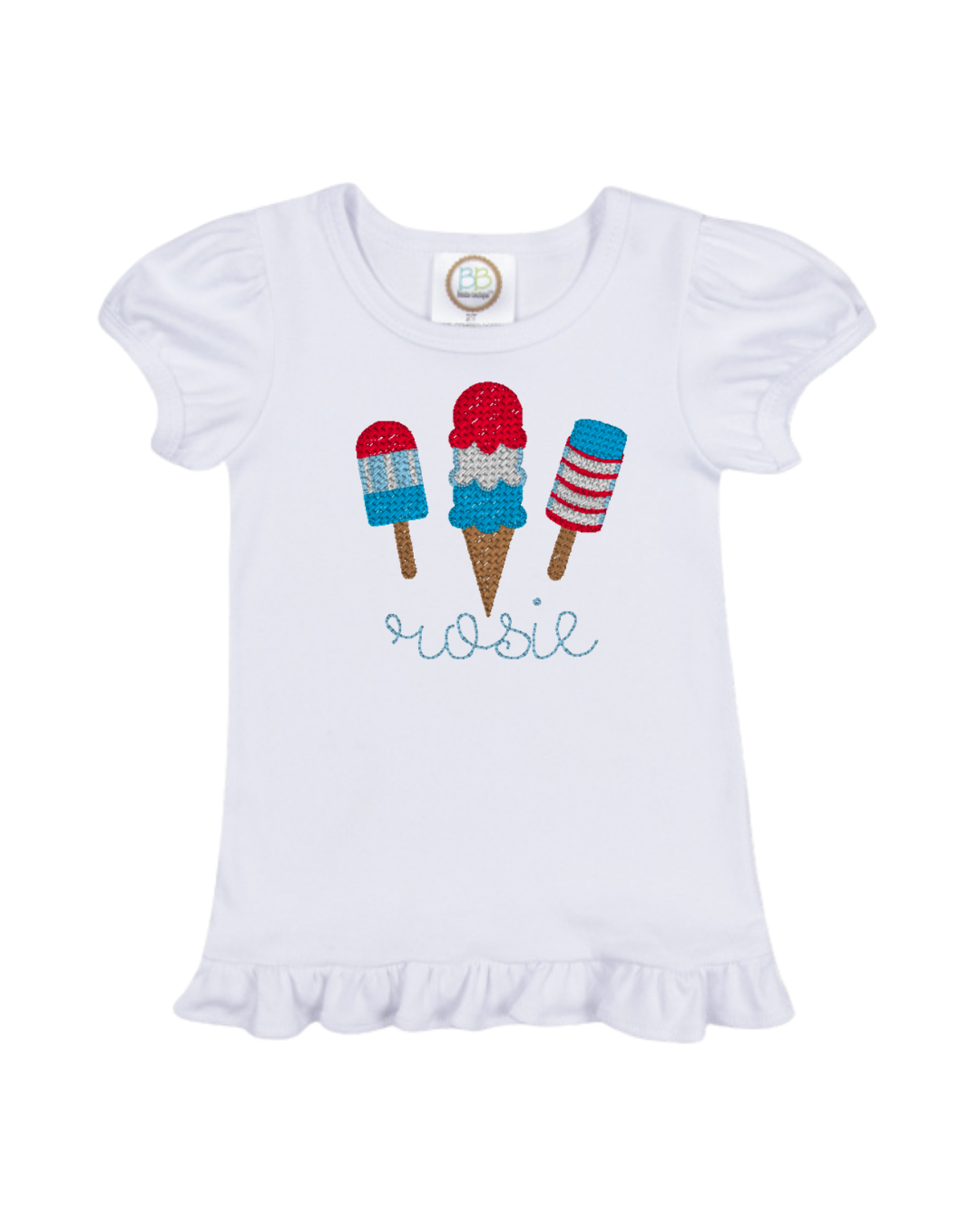 Girls Patriotic Tshirt