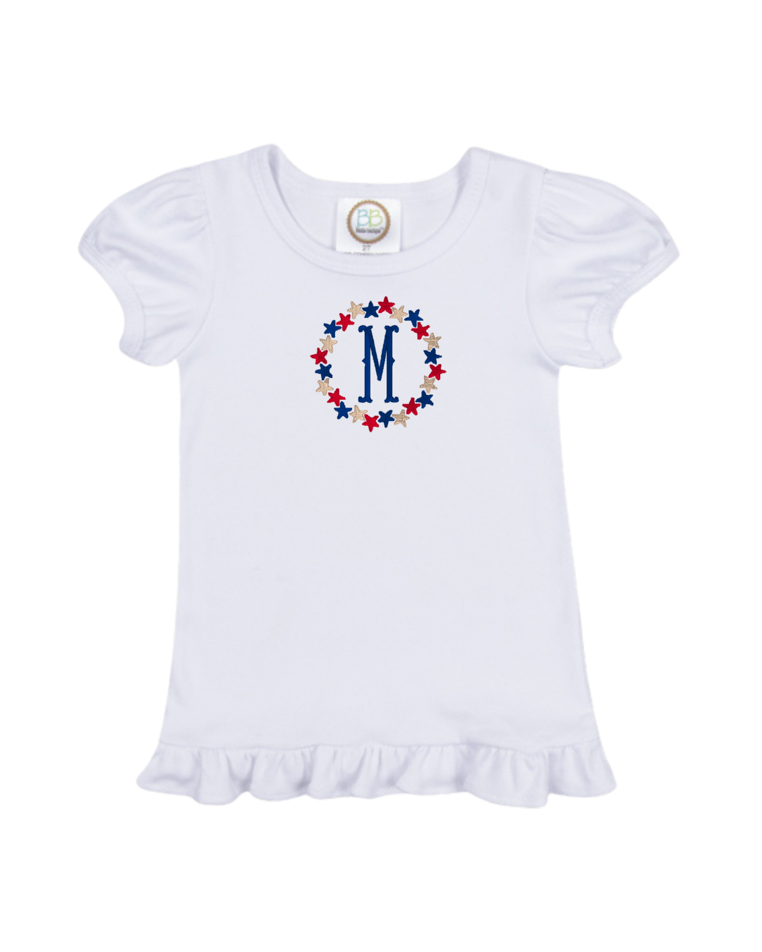 Girls Patriotic Tshirt