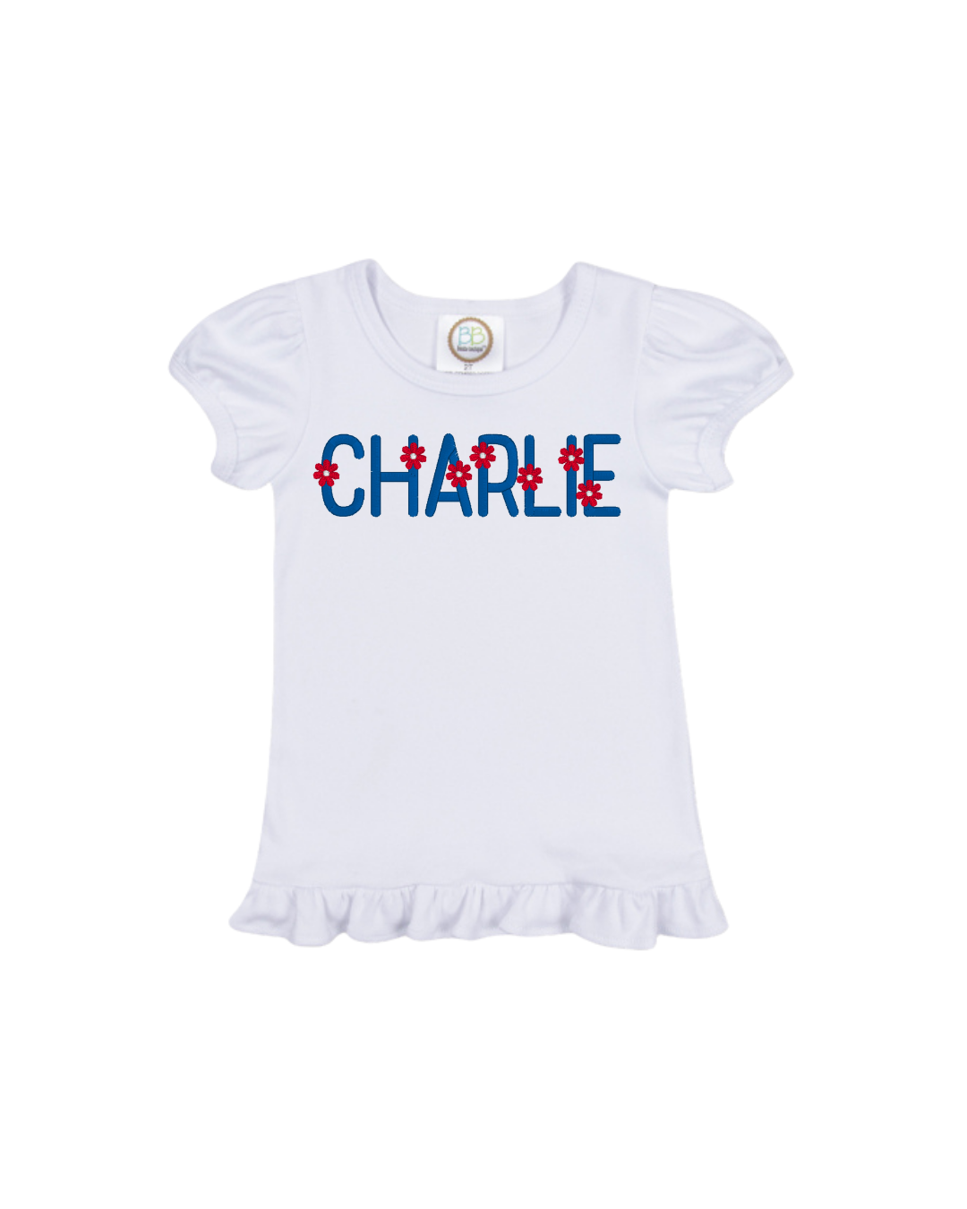 Girls Patriotic Tshirt