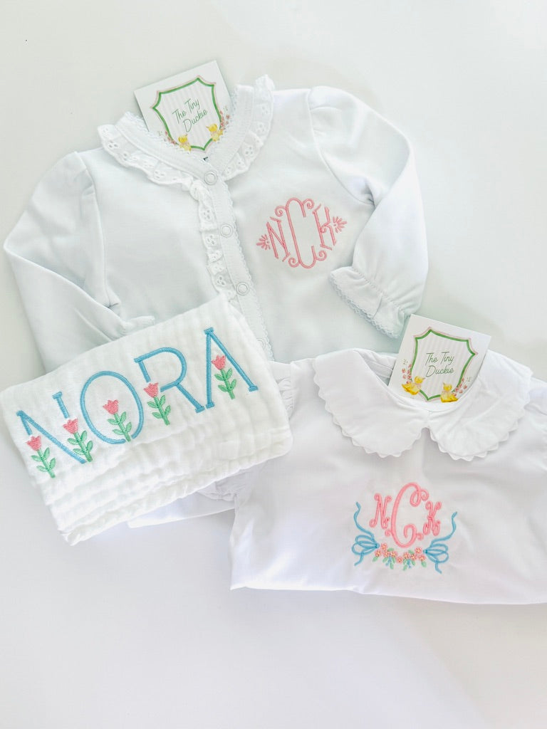 Baby Lace Footie