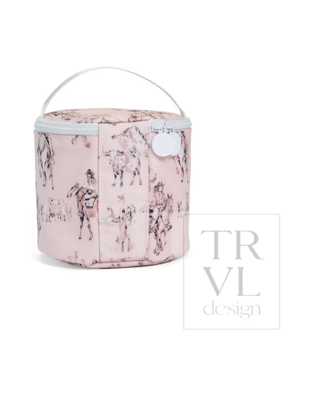 TRVL Snack Bag - Cowgirl Toile