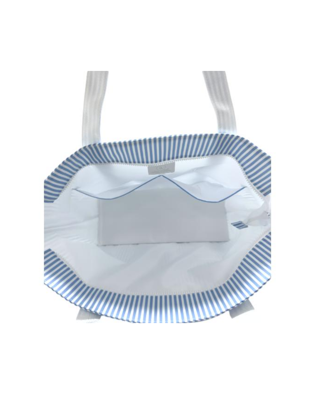 TRVL Jumbo Tote - Pimlico Stripe Chambray