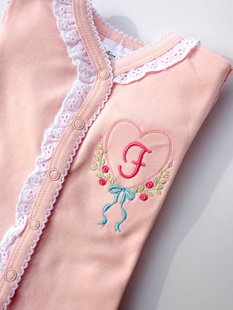 Baby Lace Footie