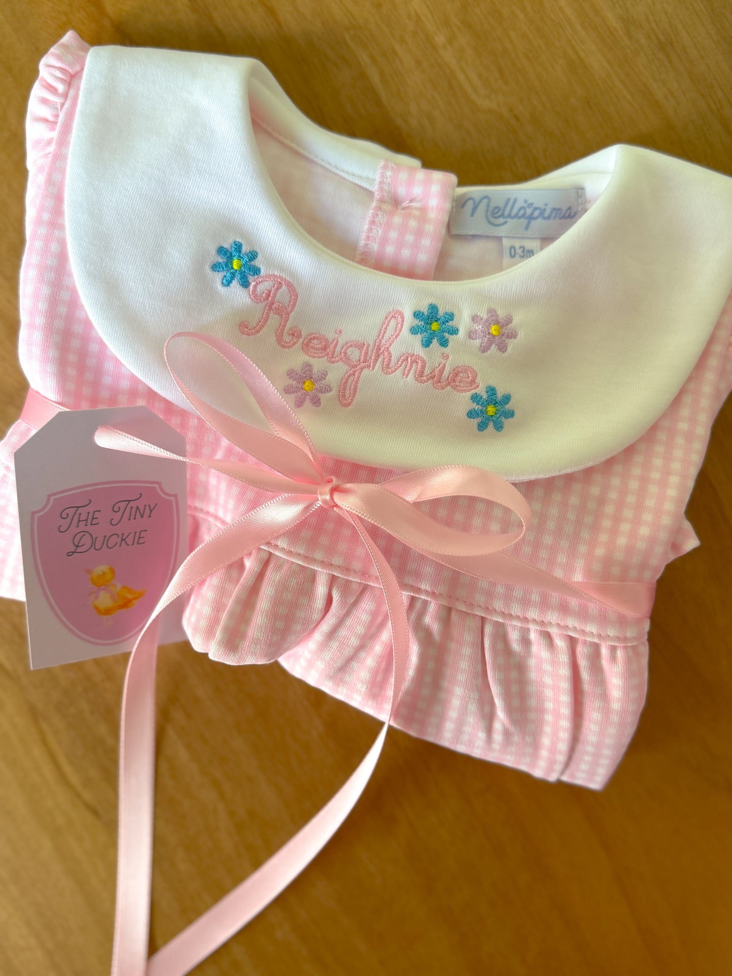 Nellapima Pink Gingham Bubble