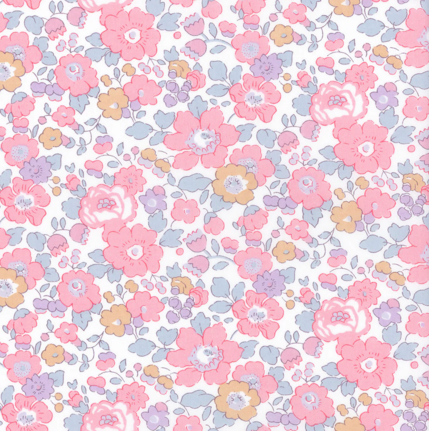 Liberty of London Betsy Blush fabric