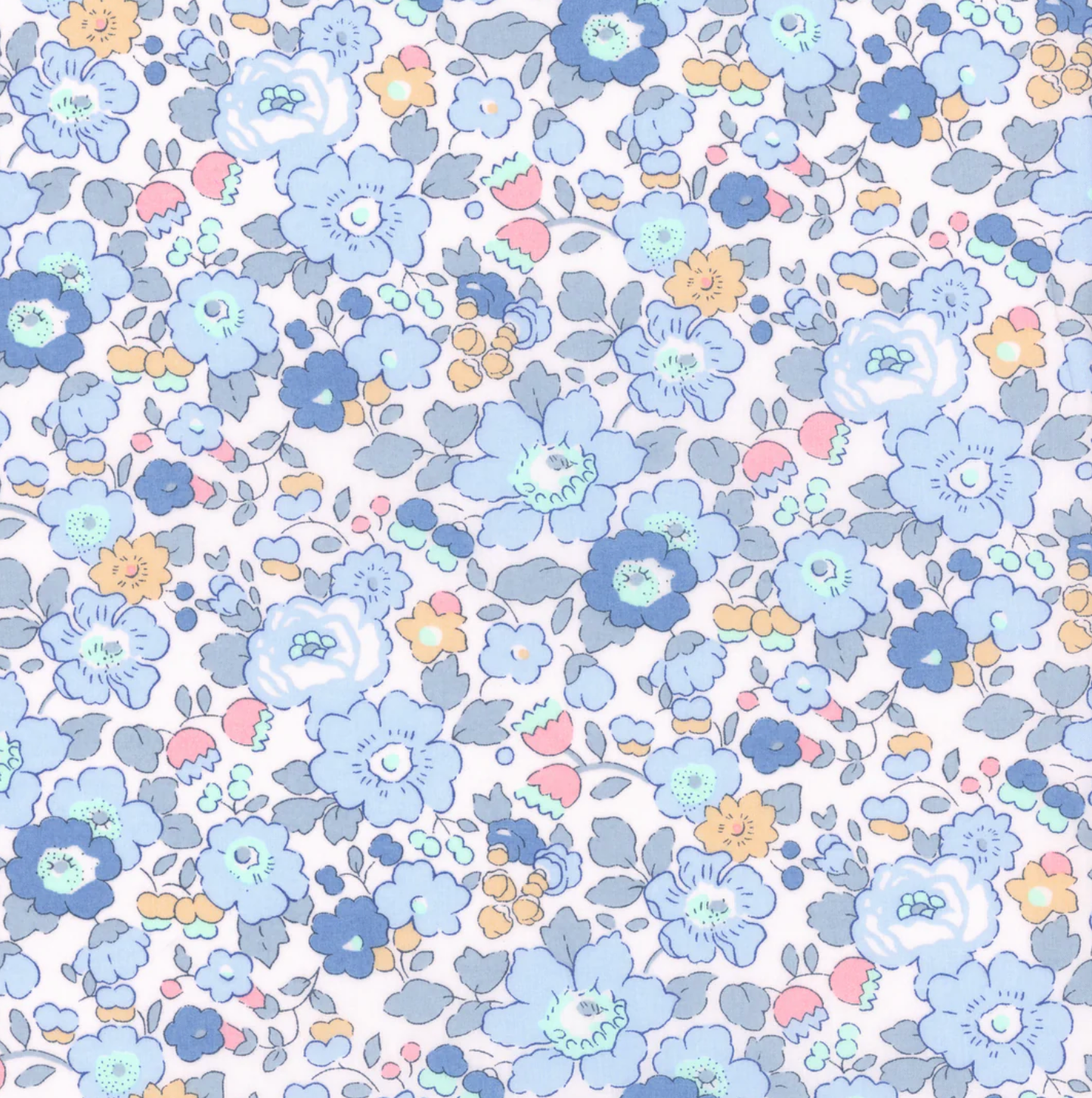 Liberty of London Betsy Mist fabric