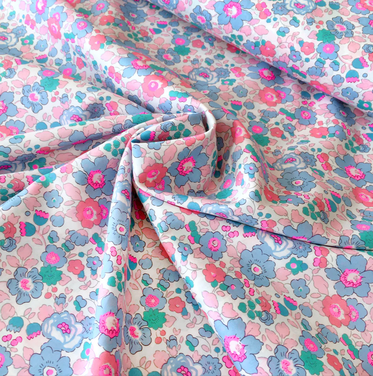 Liberty of London Betsy Neon Bloom fabric