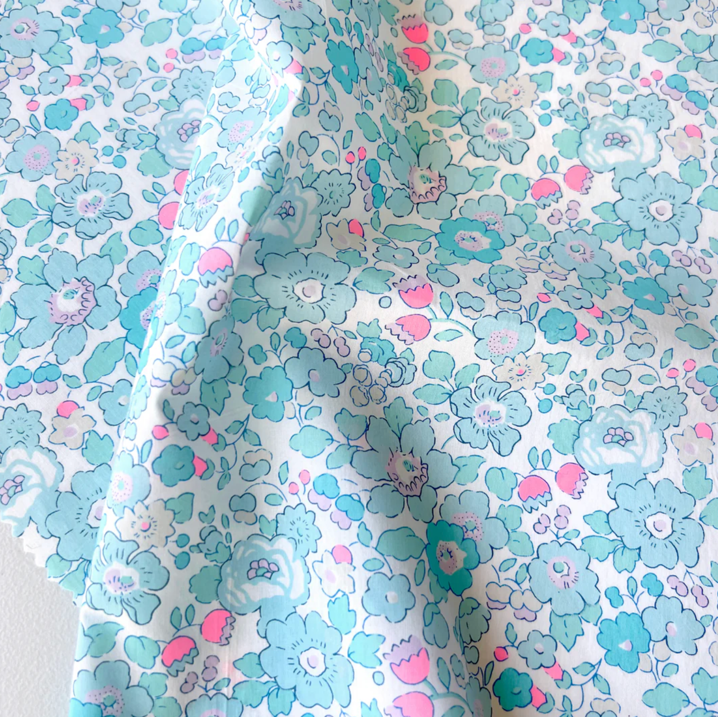 Liberty of London Betsy Neon Kiss fabric