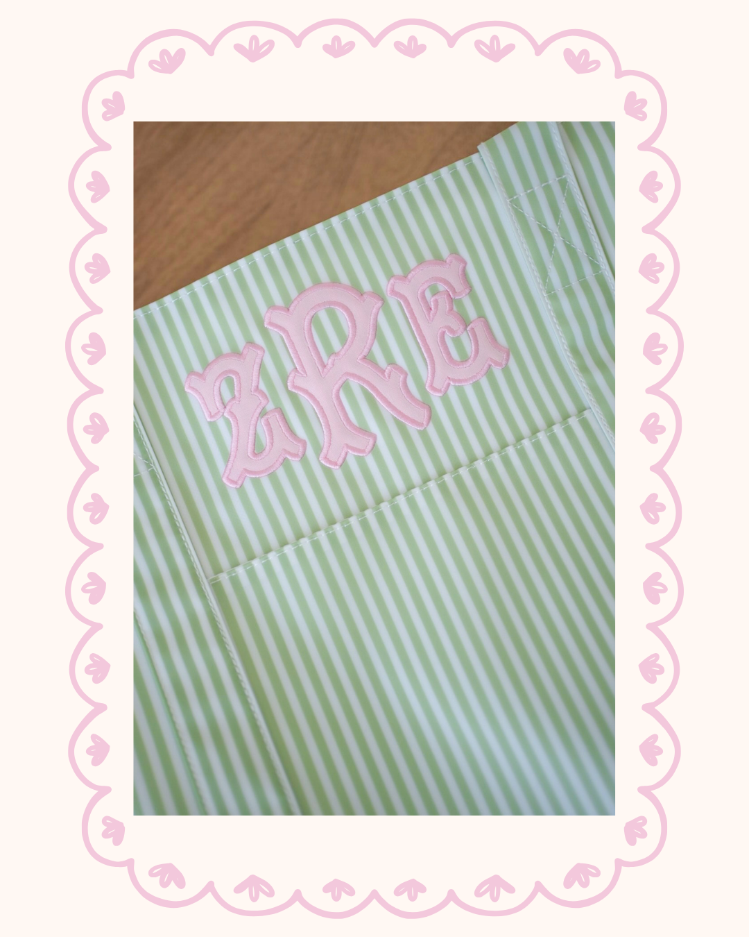 Pimlico Sage Stripe Collection | TRVL