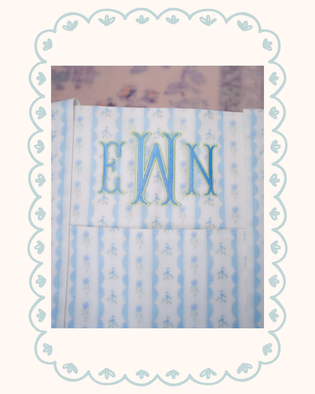 Ribbon Floral Blue Collection | TRVL