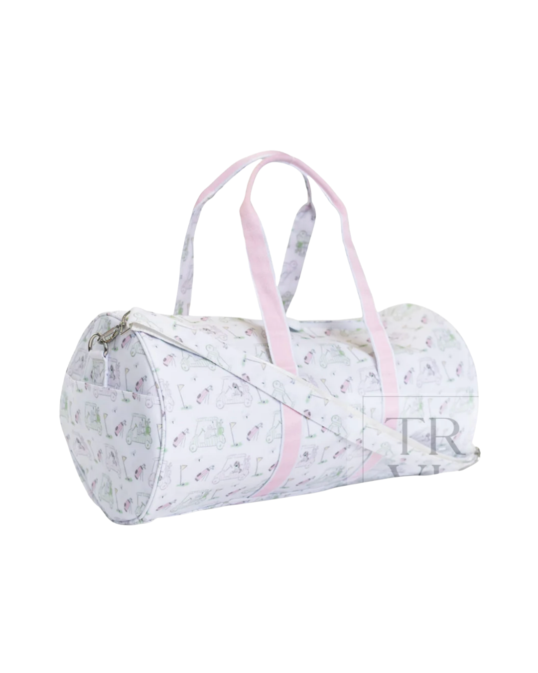 TRVL Large Roll Duffel Bag - Putt Putt Pink