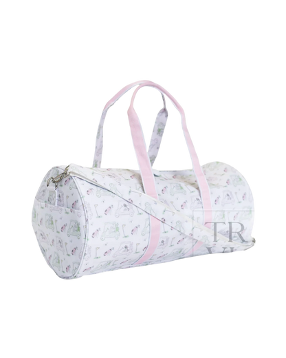 TRVL Large Roll Duffel Bag - Putt Putt Pink