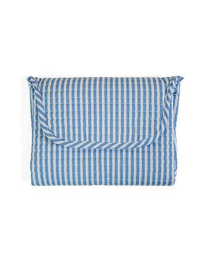 TRVL Quilted Stroller Bag Bundle - Pimlico Stripe Chambray