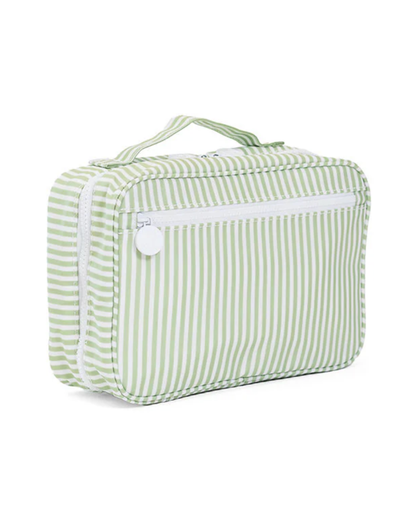 TRVL Bundle Up Hanging Toiletry Bag - Pimlico Stripe Sage